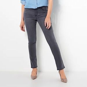 Laurie Felt Silky Denim Easy Skinny Colored Jeans